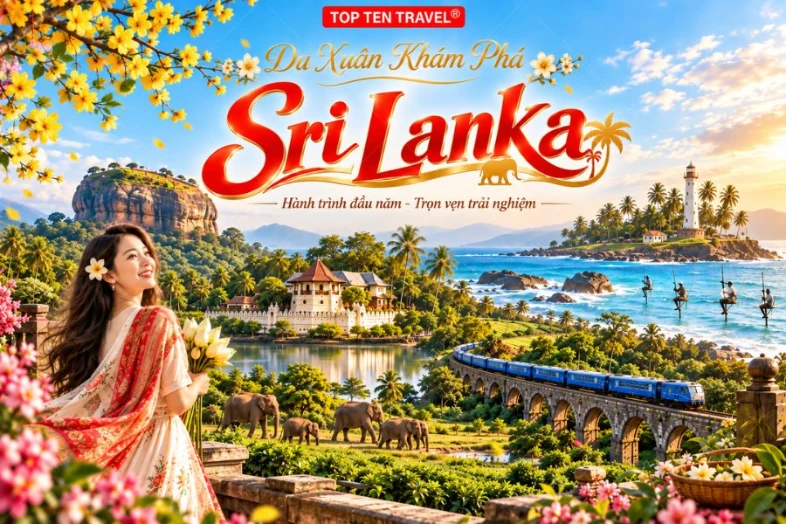 Tour du lịch Sri Lanka Tết 2027