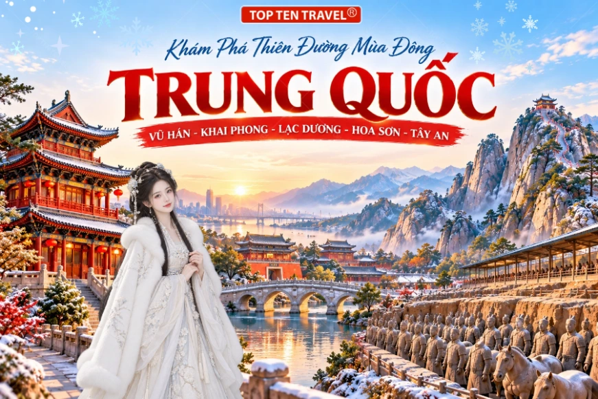 Tour Trung Quốc | Vũ Hán - Khai Phong - Lạc Dương - Tây An 7N6D
