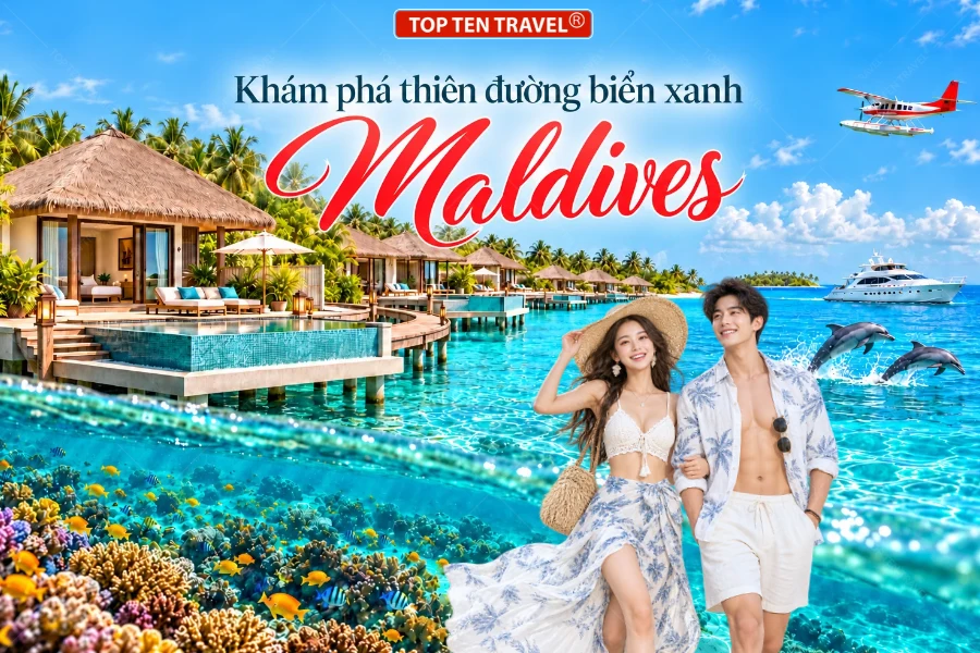 Du lịch Maldives | Resort Sun Siyam Olhuveli 5N4D