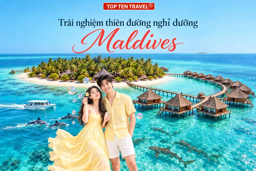 Du lịch Maldives | Resort Adaaran Club Rannalhi 5N4D