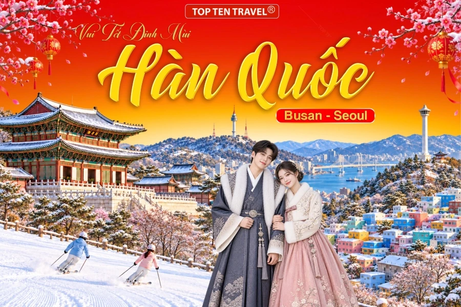 Tour Hàn Quốc Tết 2027 | Busan - Seoul 6N5D