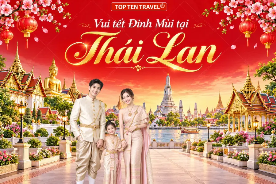 Tour Du Lịch Thái Lan Tết 2027: Bangkok - Pattaya | 5N4D