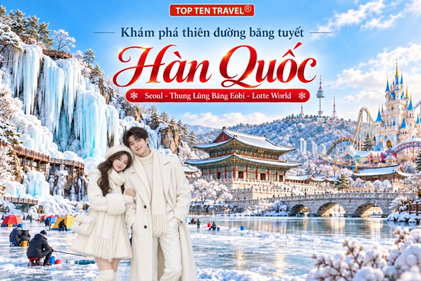 Tour Hàn Quốc Mùa Đông | Seoul - Thung Lũng EOBI - Lotte World 5N4D