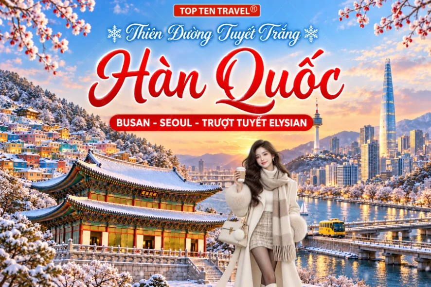 Du Lịch Hàn Quốc Mùa Thu | Busan - Seoul - Deoksugung 5N5D