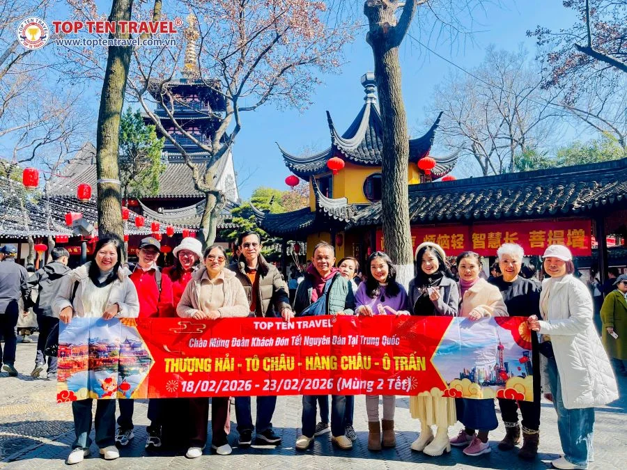 Tour Trung Quốc Bay VNA: Thượng Hải - Hàng Châu - Bắc Kinh 7N6D