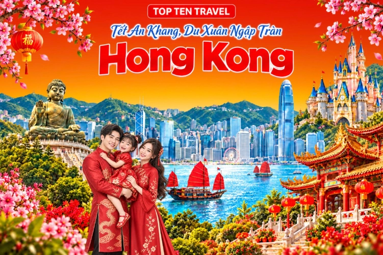 Tour Du Lịch Hong Kong Tết 2027