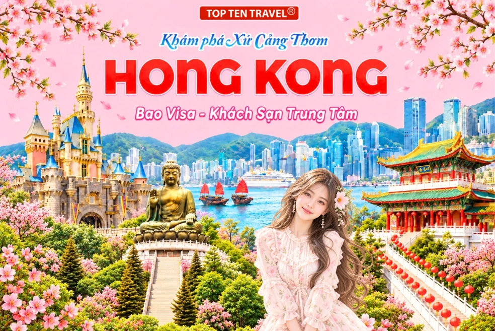 Tour Mono Hong Kong Mùa Xuân Giá Tốt 4N3D