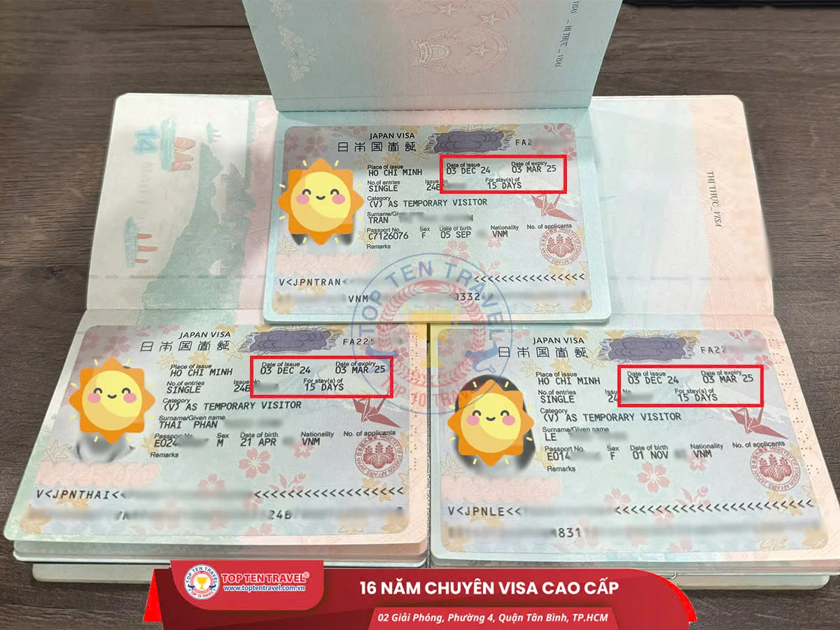 Thị Thực Du Lịch Nhật Bản