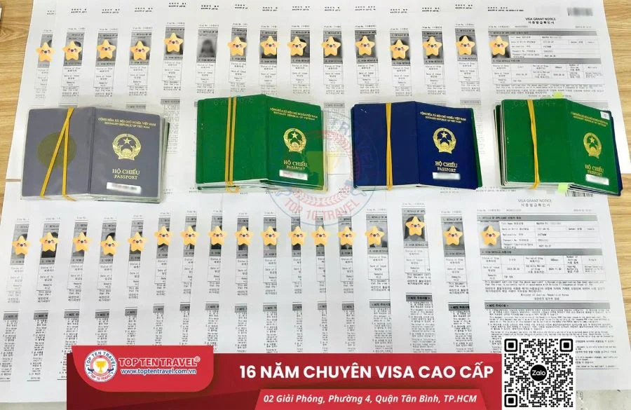 Thị Thực Công Tác Hàn Quốc