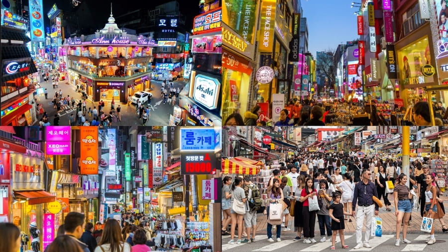 Mỗi góc phố ở Hongdae đều ẩn chứa những bất ngờ thú vị khiến du khách vô cùng thích thú