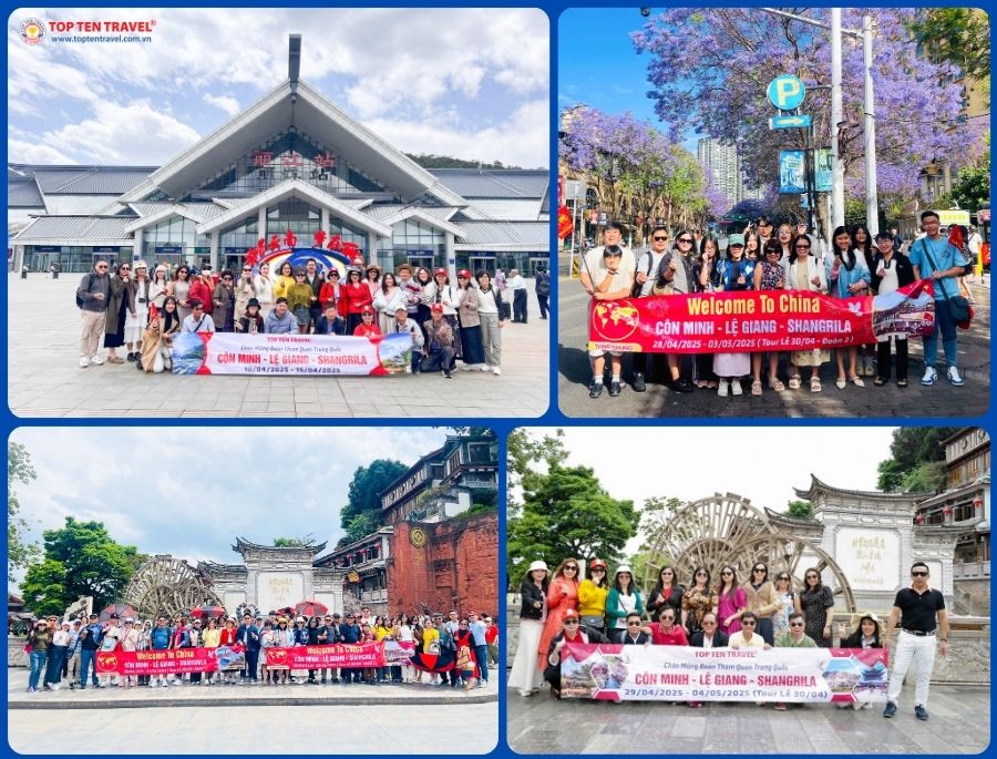 Đoàn Khách Du lịch Lệ Giang Trung Quốc của Top Ten Travel