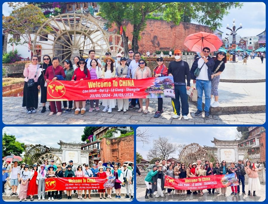 Đoàn khách Top Ten Travel khám phá Phố Cổ lệ Giang