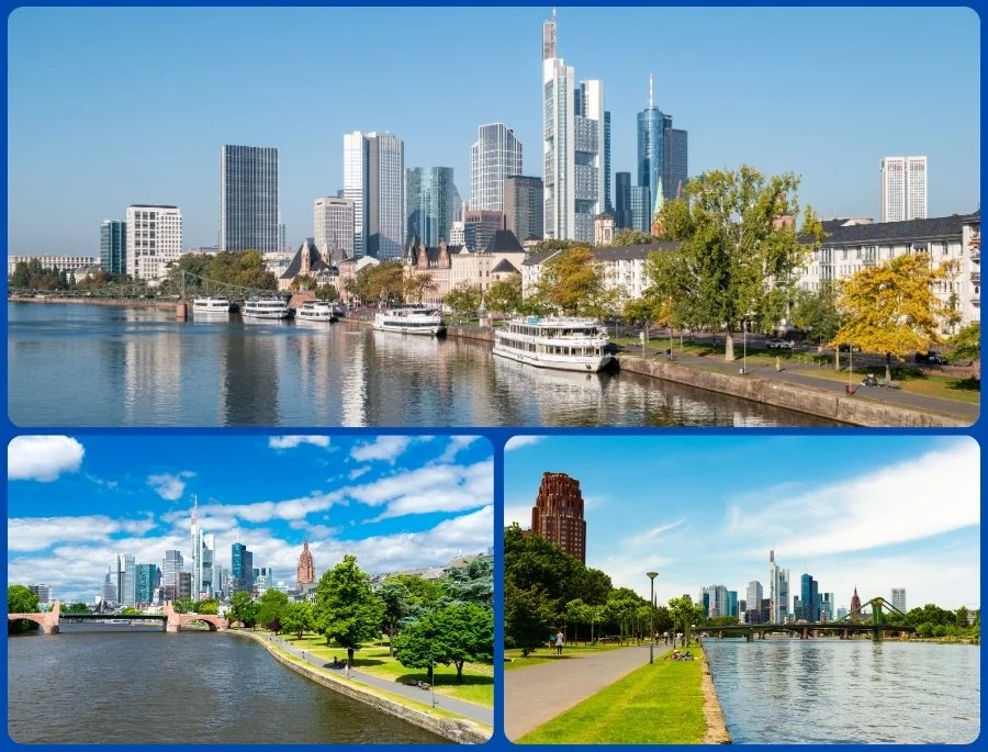 Khí hậu Frankfurt được phân chia thành bốn mùa rõ rệt: Xuân – hạ – thu – đông