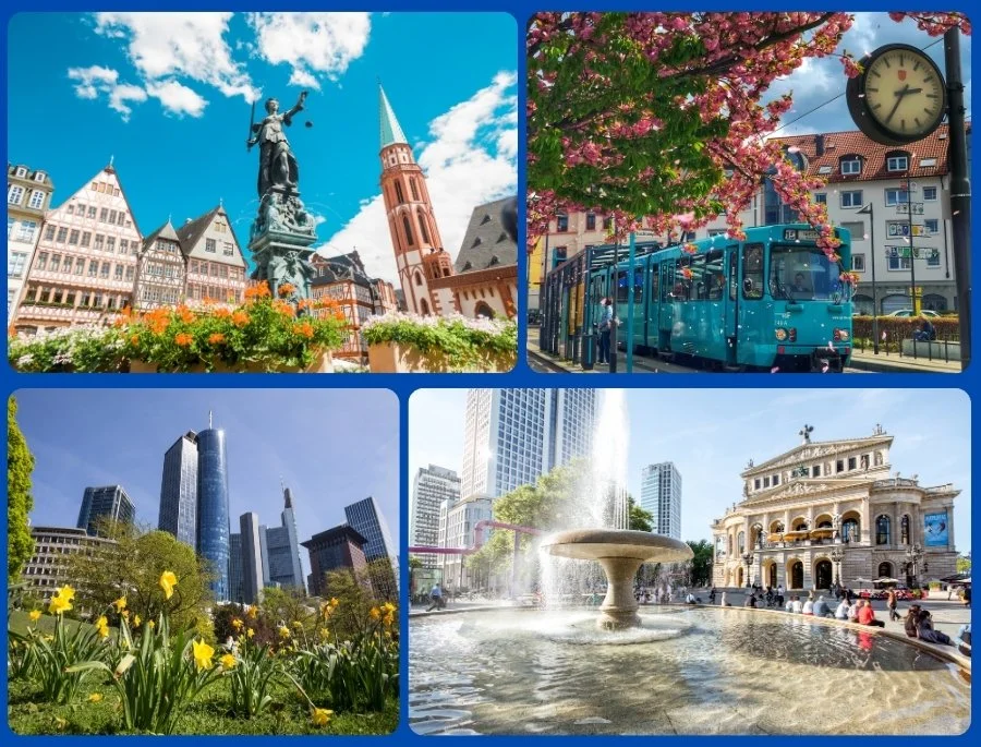 Mùa xuân của Frankfurt mang theo hơi thở của sự sống mới