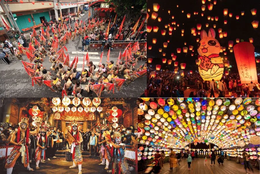 Đài loan sở hữu rất nhiều các lễ hội nổi tiếng mang đậm phong cách bản địa đặc trưng