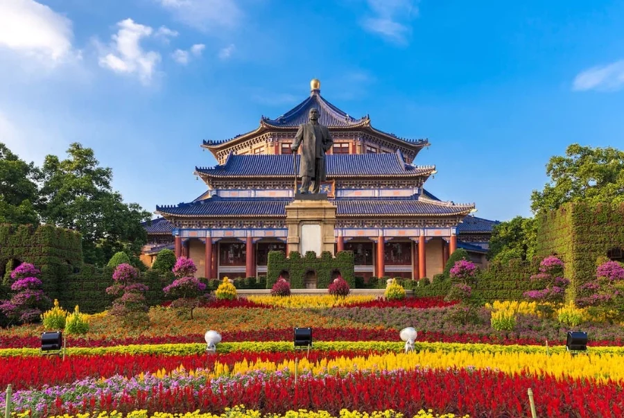 Nhà tưởng niệm Tôn Trung Sơn là biểu tượng lịch sử quan trọng của Quảng Châu