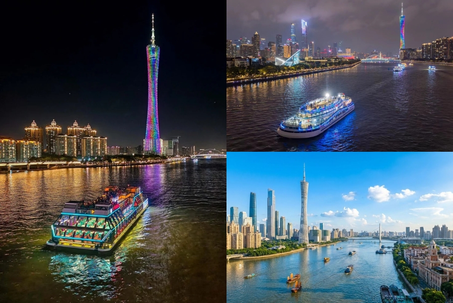 Du ngoạn trên sông Châu Giang luôn là trải nghiệm yêu thích của các du khách