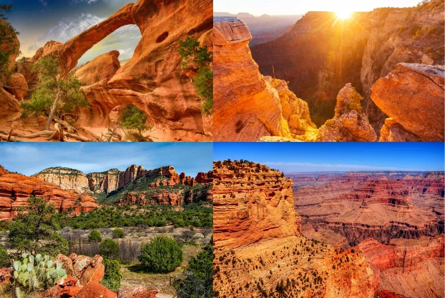 Grand Canyon mang vẻ đẹp hùng vĩ, hoang sơ nhưng cũng đầy thơ mộng