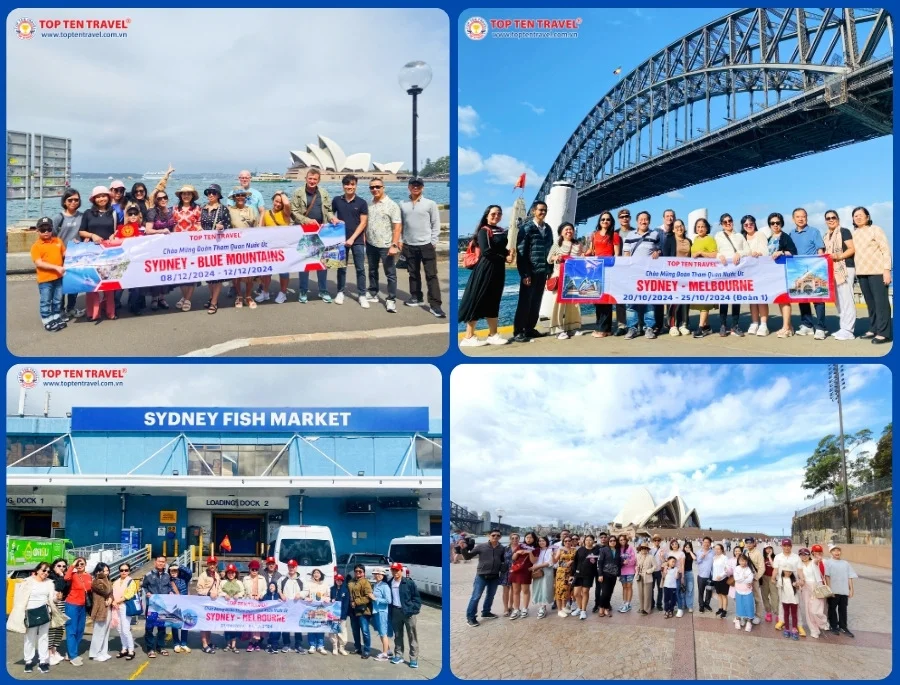 Khung cảnh rực rỡ mỗi khi mùa hè ghé thăm tại Sydney