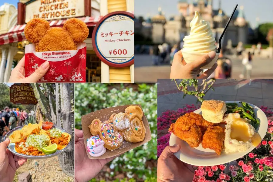 Những món tráng miệng theo chủ đề Disney luôn thu hút du khách khi khám phá công viên