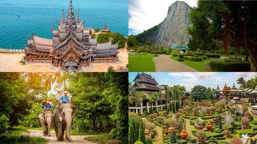 Pattaya cũng có những địa điểm mang đậm giá trị văn hóa và tâm linh, giúp bạn hiểu hơn về đất nước và con người Thái Lan