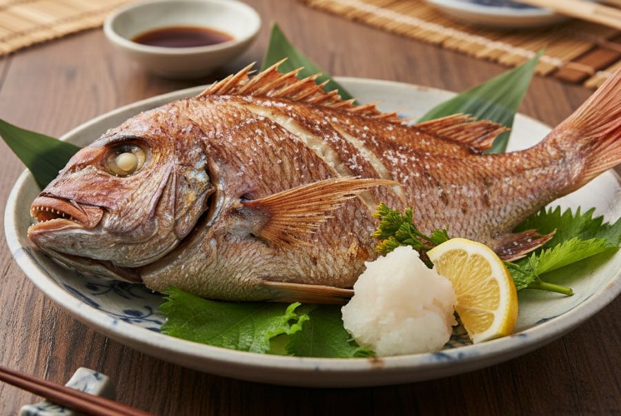 Cá tráp đỏ (Tai) được xem là món ăn tượng trưng cho may mắn, thịnh vượng và hạnh phúc viên mãn