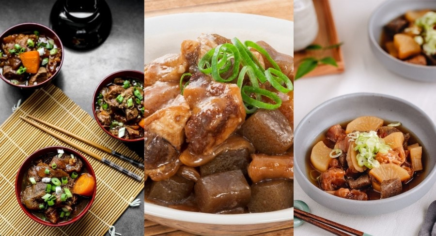 Gyusuji Konnyaku với hương vị đậm đà, là một món ăn Kobe truyền thống được nhiều du khách yêu thích