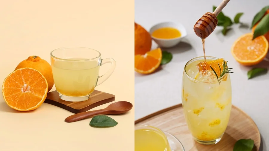 Trà quýt Jeju là thức uống không thể thiếu để hoàn thiện trải nghiệm ẩm thực trên đảo ngọc