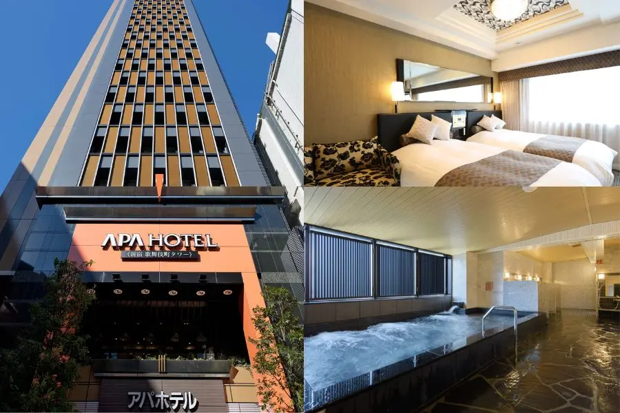 APA Hotel Shinjuku sở hữu vị trí thuận tiện ngay trung tâm Tokyo sôi động