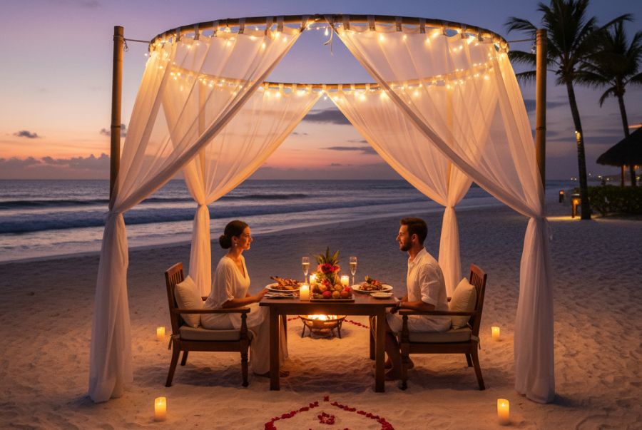 Những bữa tối lãng mạn bên bờ biển Nusa Dua