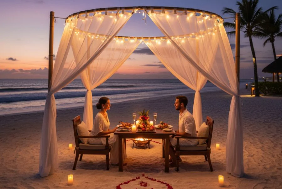 Những bữa tối lãng mạn bên bờ biển Nusa Dua