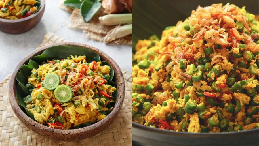 Lawar là món gỏi truyền thống của người Bali, có mặt trong hầu hết các bữa tiệc và nghi lễ quan trọng