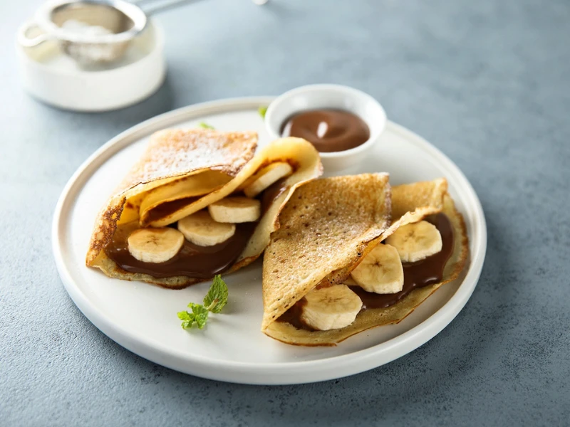Một số lưu ý khi thưởng thức Crepe
