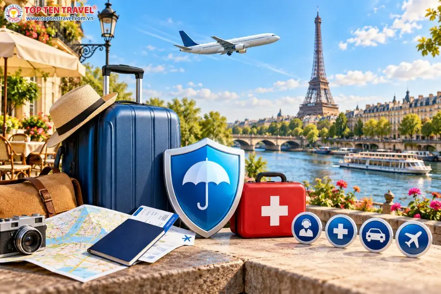 Bảo hiểm du lịch Châu Âu hỗ trợ bảo vệ du khách trong chuyến đi