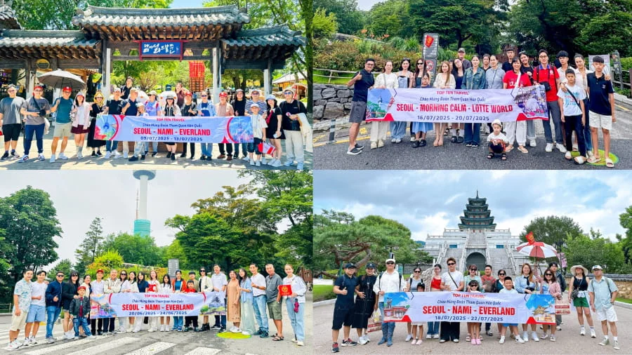 Việc lựa chọn đi du lịch Hàn Quốc theo tour cũng giúp bạn có chuyến đi kinh tế hơn