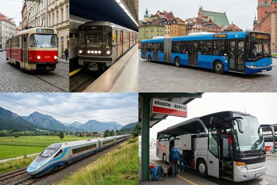 Hệ thống giao thông công cộng tại Đông Âu được đánh giá cao về mức độ an toàn, độ phủ rộng và chi phí hợp lý