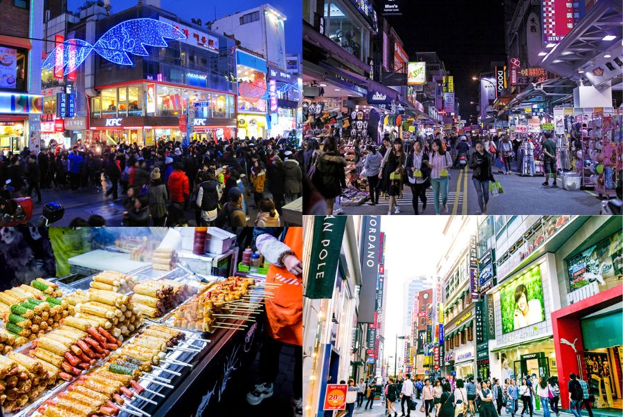 Các thiên đường mua sắm và ẩm thực tại Hàn Quốc
