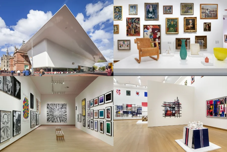 Stedelijk Museum là trung tâm nghệ thuật hiện đại và đương đại