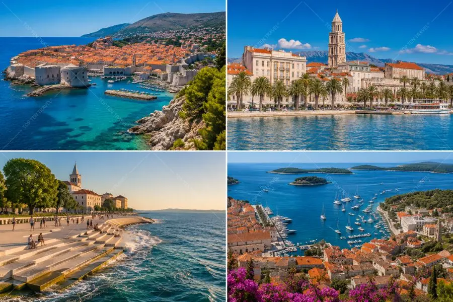 Croatia được ví như viên ngọc quý của vùng Balkan với vô số các địa điểm đẹp
