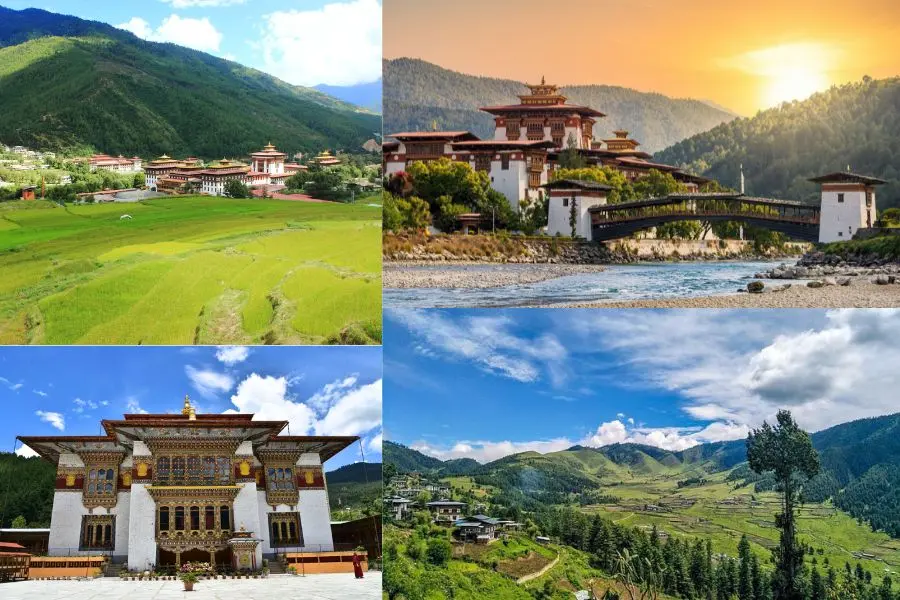 Bhutan tựa như một thế giới tĩnh lặng với các địa điểm mang văn hóa cổ kính