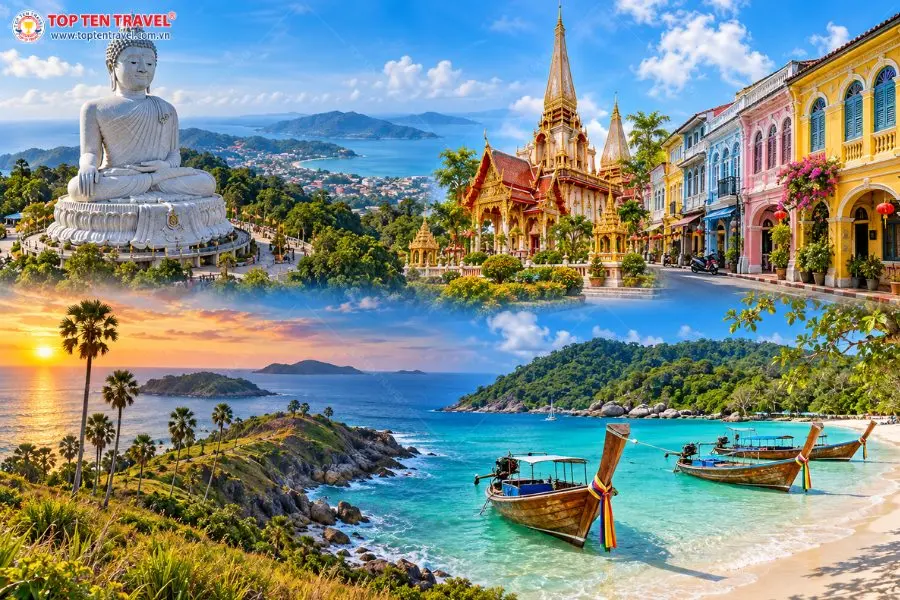 Tổng hợp những địa điểm du lịch Phuket nổi tiếng và hấp dẫn tại Thái Lan