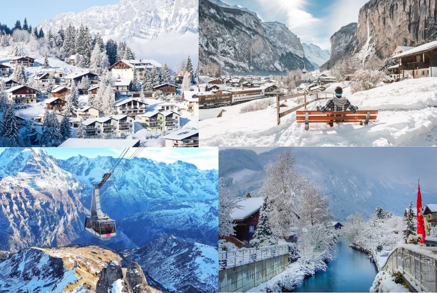 Interlaken hiện ra như viên ngọc sáng của vùng Bernese Oberland xinh đẹp