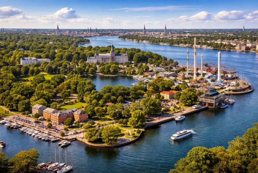 Djurgården được xem là “lá phổi xanh” của Stockholm