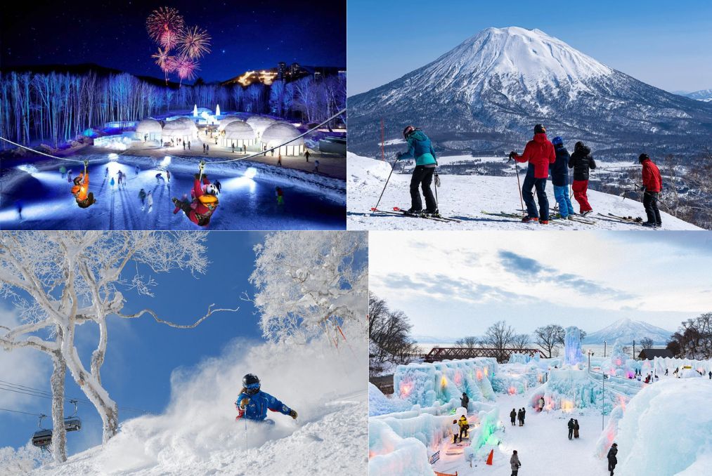 Hokkaido là thiên đường dành cho du khách đến trải nghiệm trong những ngày Tết.
