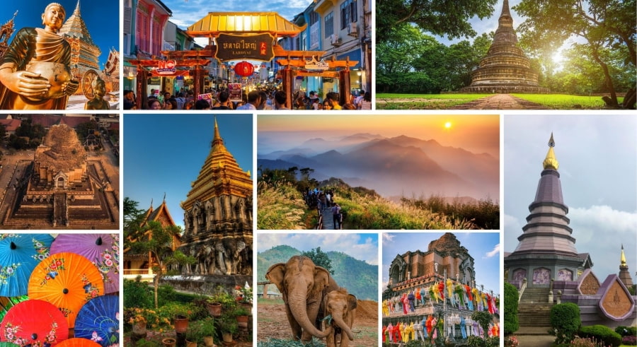 Chiang Mai từ lâu đã nổi tiếng khi sở hữu vô vàn điểm đến đẹp mê lòng người
