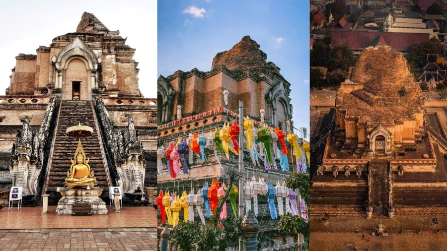 Wat Chedi Luang – Ngôi chùa cổ kính giữa lòng phố cổ