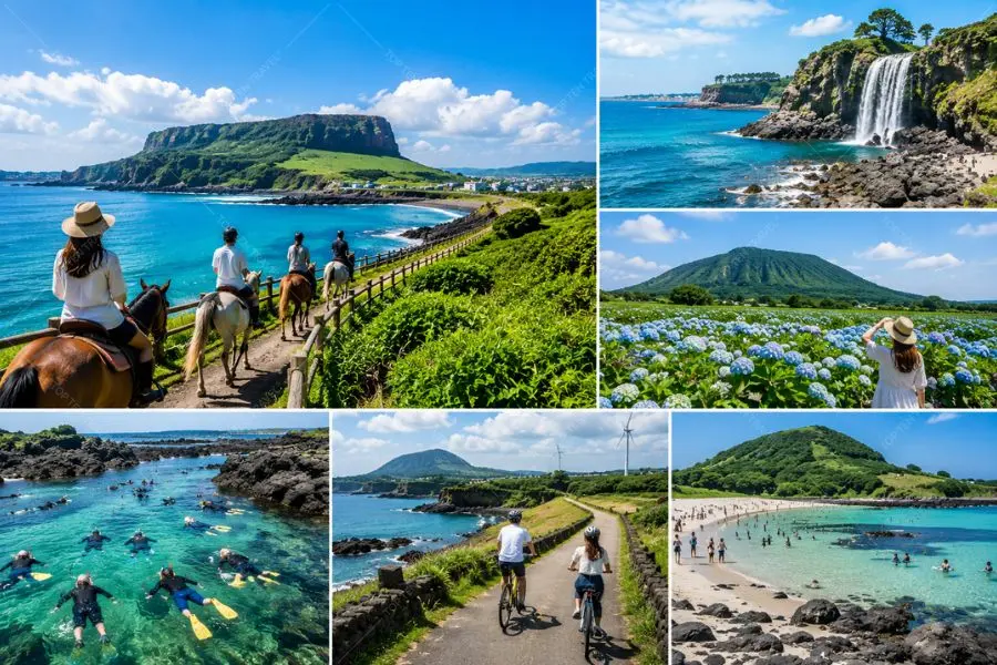 Các hoạt động hấp dẫn tại đảo Jeju mùa hè