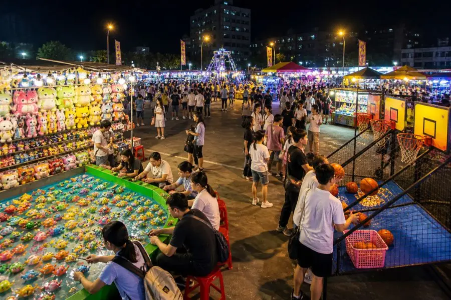 Khu vui chơi trải nghiệm tại Nankan Night Market