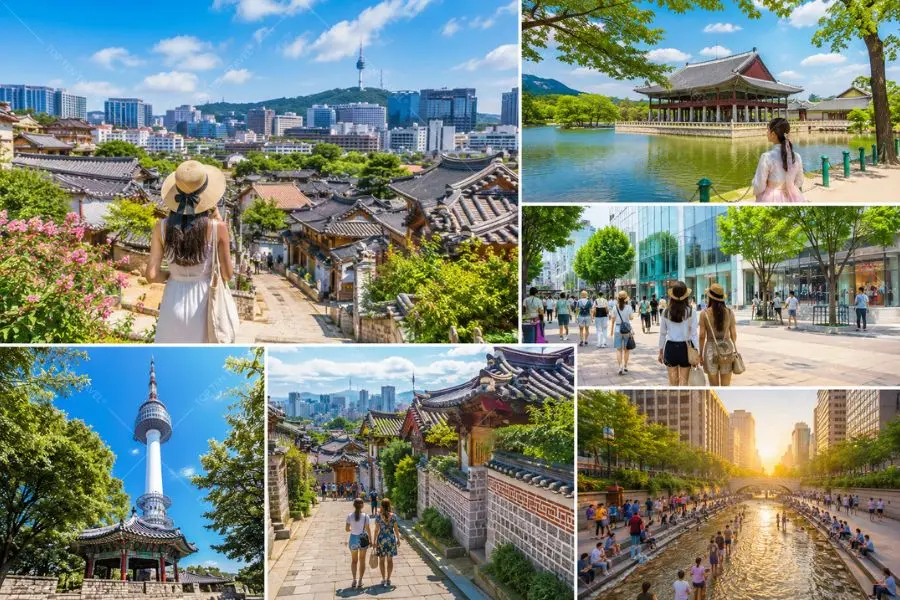 Các địa điểm du lịch mùa hè nổi tiếng tại Seoul