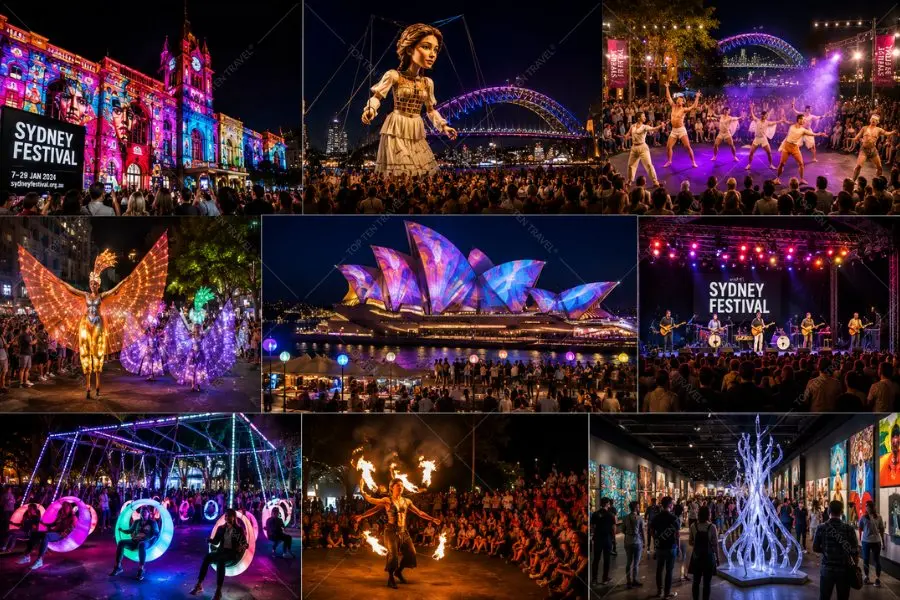 Các chương trình biểu diễn nghệ thuật tại Sydney Festival